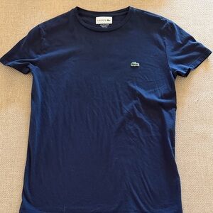 Lacoste Men's Dark Blue Short Sleeve Tee